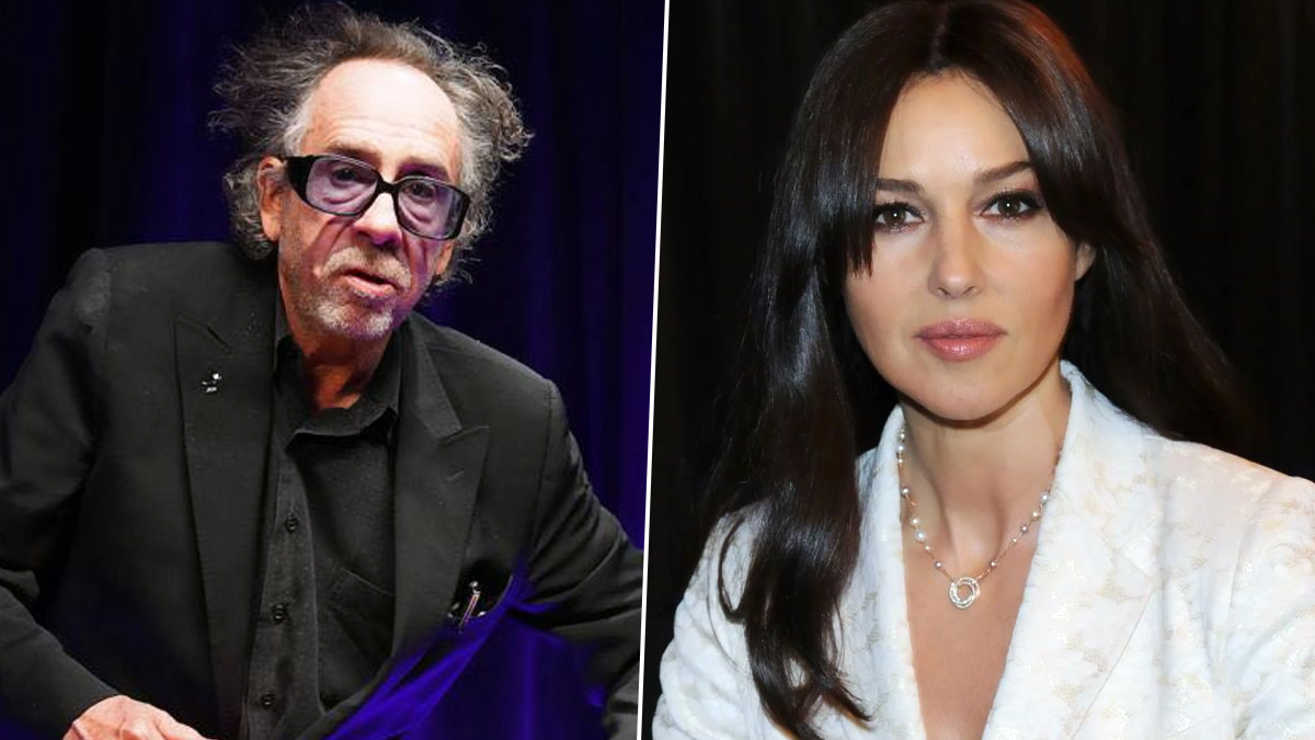 Monica Bellucci Sparks Dating Rumours With Director Tim Burton