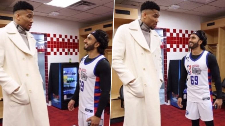 NBA All Star Game 2023: Basketball Player Giannis Antetokounmpo Is Glad Ranveer Singh Played for His Team