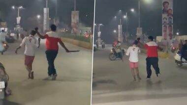 Chhattisgarh Shocker: Woman Attacked With Sharp Weapon, Dragged by Hair in Raipur (Watch Video)