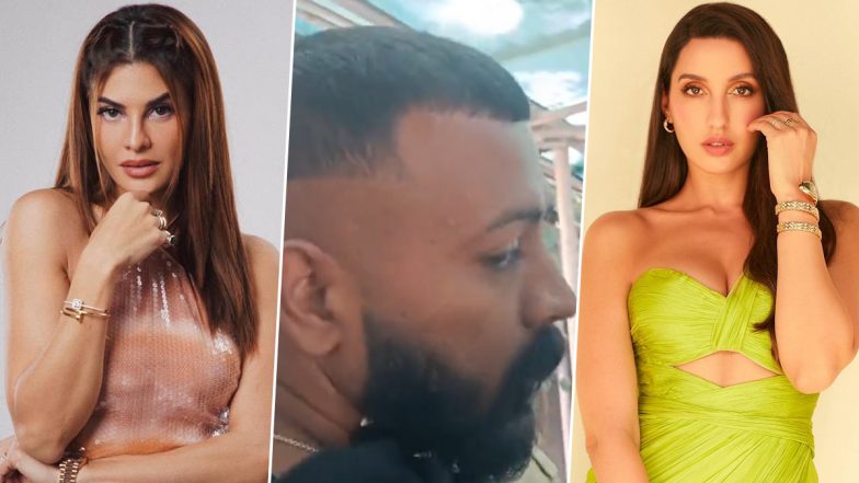 Conman Sukesh Chandrashekhar Tells Reporter to Wish Jacqueline Fernandez 'Happy Valentine's Day', Calls Nora Fatehi a 'Gold Digger' (Watch Videos)