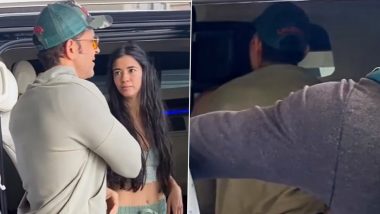 Hrithik Roshan and Saba Azad’s Cute Kiss at Mumbai Airport Wins Hearts on the Internet, Video Goes Viral – Watch