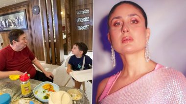 Kareena Kapoor Khan's Father Randhir and Son Jeh Make Pouty Faces at Each Other in This Adorable Photo Shared on  Jawani Diwani Actor's Birthday  (View Pic)