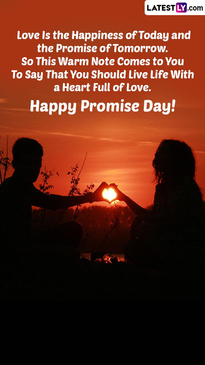 Promise Day 2023 Wishes, Greetings and Images To Share |  LatestLY