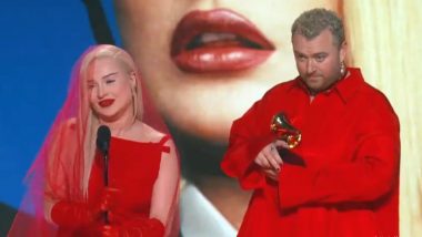 Grammys 2023: Sam Smith-Kim Petras Win Best Pop Duo for ’Unholy', German Singer Becomes First Transgender Woman To Bag Award (Watch Video)