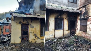 Himachal Pradesh: Building Near CM Sukhvinder Singh Sukhu’s Official Residence Catches Fire in Shimla, No Loss of Life Reported