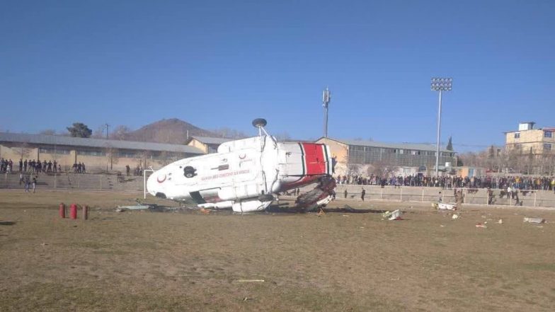 Iran Helicopter Crash: Sports Minister Hamid Sajjadi Injured, Advisor Killed After Chopper Crashes in Baft