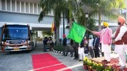 Punjab CM Bhagwant Mann Flags Off First Batch of 36 Government School Principals for Singapore Visit (See Pics and Video)