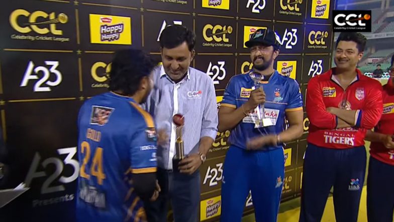 Karnataka Bulldozers vs Bengal Tigers CCL 2023 Match Update: Kiccha Sudeepa's Team Wins By Eight Wickets, Skipper Pradeep is Man of the Match