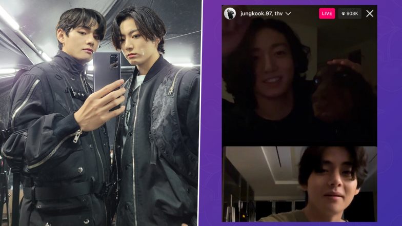 Jungkook and Taehyung's 10-Minute Instagram Live Creates Crazy Record! Ranks Within the Top 5 Most Viewed in Social Media Platform's History