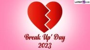 Break Up Day 2023: From 'Bekhayali' to 'Tujhe Bhula Diya,' 5 Bollywood Songs to Tune to If You are Going Through a Bad Breakup!