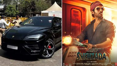 Shehzada Star Kartik Aaryan Pays Challan for His Lamborghini; Mumbai Traffic Police's Twitter Handle Takes Dig at Actor by Using His Own Film Dialogues