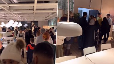 IKEA Store Placed Under 'Lockdown' in UK's Manchester, Customers Evacuated and Told to 'Leave Immediately' (Watch Video)