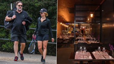 Russell Crowe and Girlfriend Britney Theriot Refused Service at an Australian Restaurant over the Dress Code