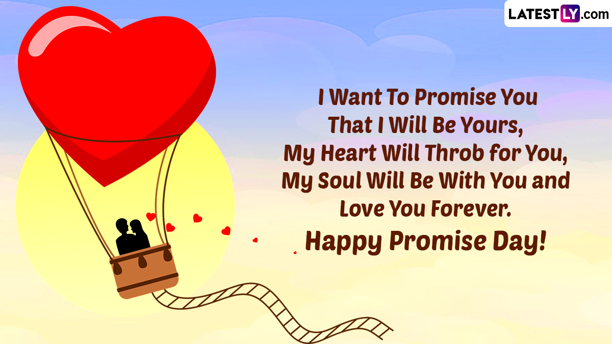 Happy Promise Day 2023 Greetings: Wishes, Romantic Messages, Quotes About  Love, GIF Images and HD Wallpapers You Can Share With Your Boyfriend or  Husband