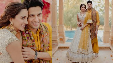 Sidharth Malhotra and Kiara Advani Go Ethnic in Love as They Share Beautiful Couple Pics as Valentine's Day Treat for Fans!