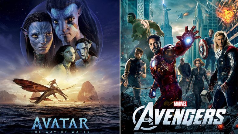 Avatar The Way Of Water Dethrones The Avengers to Be the 10th-Highest Grossing US Domestic Release of All Time