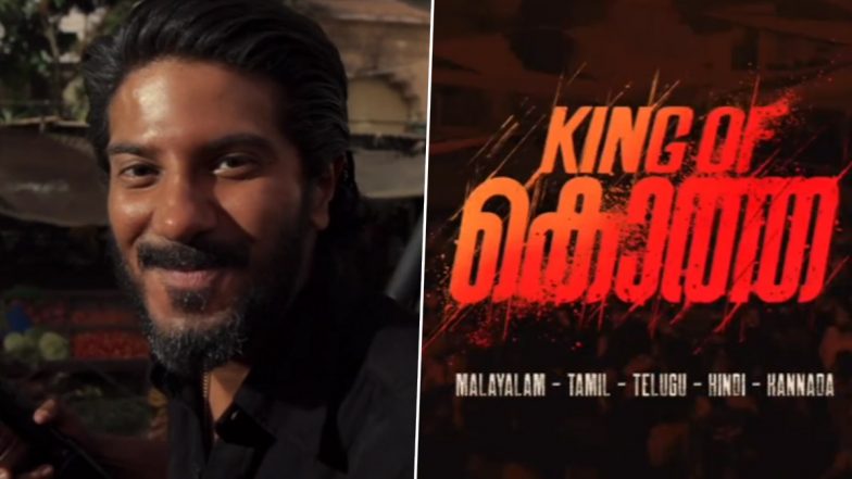 King of Kotha: Dulquer Salmaan Wraps Up Abhilash Joshiy’s Gangster Film in Style! (Watch Video)