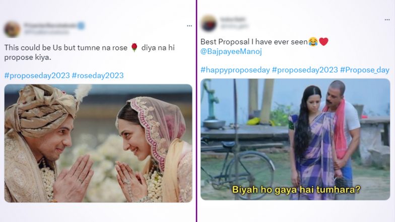 Propose Day 2023 Memes and Funny Reactions: Netizens Share Hilarious Jokes and Creative Puns To Celebrate the Second Day of Valentine’s Week (View Tweets)