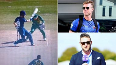 Moeen Ali Attempts One-Handed Switch Hit During SA vs ENG 3rd ODI, James Neesham 'Blames' Brendon McCullum for This Bizarre Shot (Watch Video)
