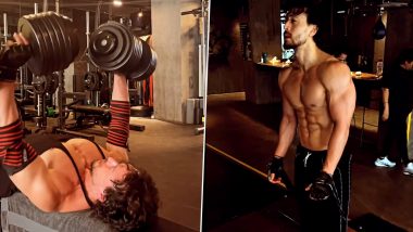 Tiger Shroff's Rigorous Workout Video Is a Fitness Inspiration for All Gym Freaks, Captions It With 'The Struggle Is Real' - WATCH