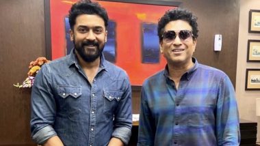 Suriya Meets Sachin Tendulkar! Pic of Tamil Superstar With Cricket Legend is Going Viral