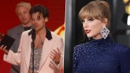 Grammys 2023: Harry Styles and Taylor Swift Spotted Chatting Together During the Awards Show (Watch Video)