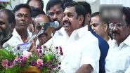 Tamil Nadu Assembly Elections Likely To Be Held With 2024 Lok Sabha Polls, Says AIADMK Leader K Palaniswami