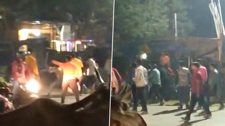 Agra: Brawl Over Rs 5 at Etmadpur’s Vegetable Market, Intense Fight Video Goes Viral