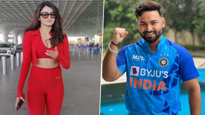 Urvashi Rautela Wishes Rishabh Pant a Speedy Recovery, Calls Him ‘India’s Pride’ (Watch Video)