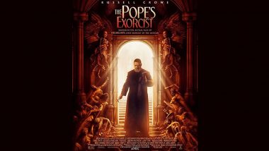 The Pope’s Exorcist Trailer Out! Russell Crowe’s Spine-Chilling Horror Film To Hit Theatres on April 7 (Watch Video)