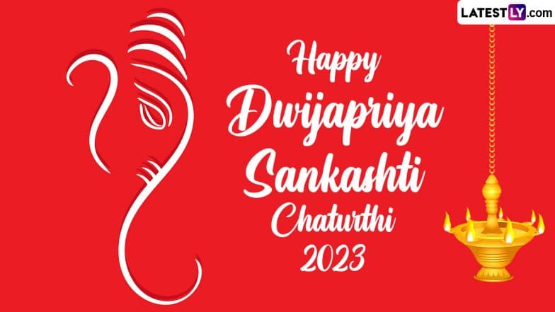 Dwijapriya Sankashti Chaturthi 2023 Wishes and Greetings: WhatsApp Messages, Images, HD Wallpapers and SMS for the Day Dedicated to Lord Ganesha | ???????? LatestLY