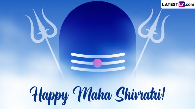 Mahashivratri 2023 Images & Bholenath HD Wallpapers for Free Download Online: Share Har Har Mahadev WhatsApp Messages, Wishes, SMS, Facebook Quotes and Greetings