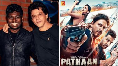 Pathaan: Atlee Showers Shah Rukh Khan With Love As YRF Film Becomes First Hindi Movie To Breach Rs 1000 Crore Worldwide (View Pic)