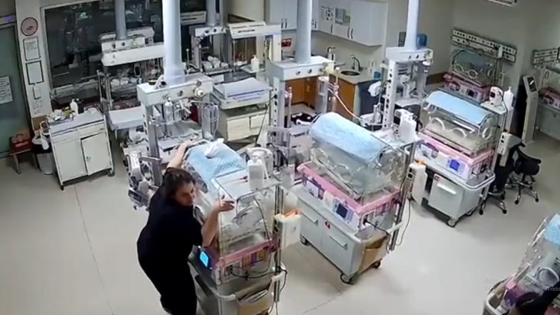 Turkey Earthquake: See What These Nurses Did to Protect Newborns at Hospital When Devastating Quake Hit (Watch Video)