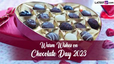 Happy Chocolate Day 2023 Images and HD Wallpapers for Free Download Online: Share Wishes, Greetings, Sweet Messages, GIFs and SMS