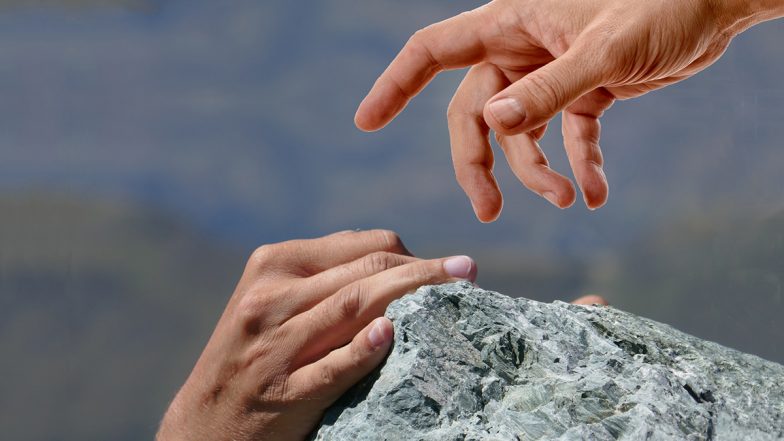 Jammu and Kashmir: Man on Way to Kishtwar Slips, Gets Stuck Between Rocks on Hillock; Rescued