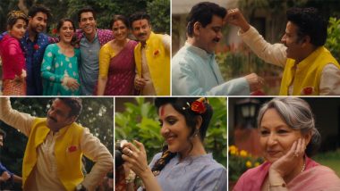 Gulmohar Song Hori Mein: First Song From Manoj Bajpayee, Sharmila Tagore's Family Drama Unveiled (Watch Video)