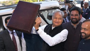 Rajasthan Budget 2023-24: Embarrassment for Congress As CM Ashok Gehlot Reads Out Excerpts of Last Year's Budget in State Assembly, Video Goes Viral