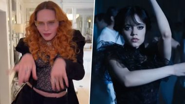 Jenna Ortega's 'Wednesday' Dance Recreated by Madonna in Stylish Fashion (Watch Video)