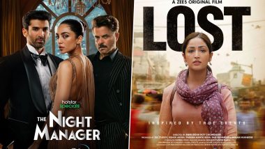 OTT Releases Of The Week: Aditya Roy Kapur's The Night Manager on Disney+ Hotstar, Yami Gautam's Lost on ZEE5 & More