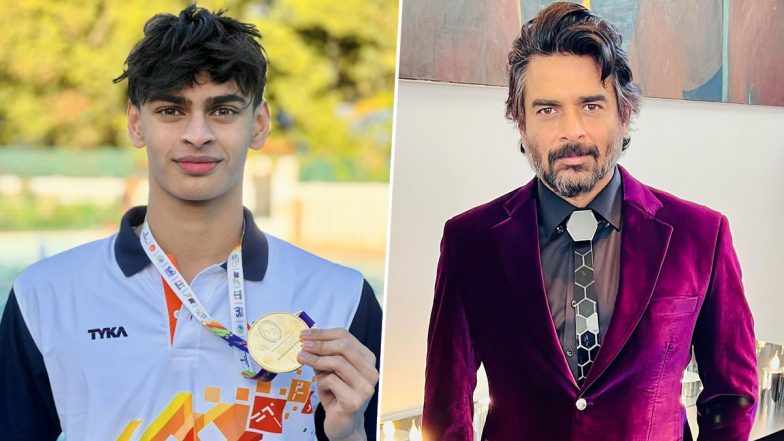 Khelo India Youth Games 2023: R Madhavan Is a Proud Father as Son Vedaant Madhavan Clinches 5 Gold and 2 Silver Medals