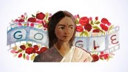 PK Rosy Birth Anniversary 2023 Google Doodle: Search Engine Honours Actress Who First Played Female Lead in Malayalam Cinema