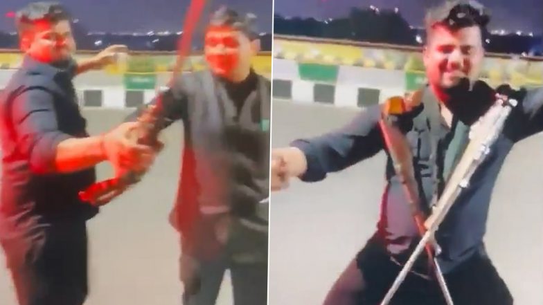 Uttar Pradesh: Men Brandish Guns While Drinking On Ghaziabad Elevated Road, Police Launch Probe After Video Goes Viral