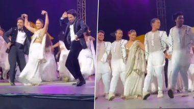 Alia Bhatt Nails Choreography of RRR Song ‘Naatu Naatu’ at Zee Cine Awards 2023! (Watch Video)