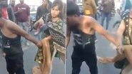 Viral Video: Woman Thrashes Eve-Teaser With Slippers in Full Public View in Uttar Pradesh&rsquo;s Jhansi