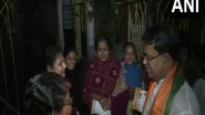 India News | Opposition Misleading People: Tripura CM Manik Saha Holds Door-to-door Campaign