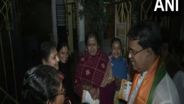 India News | Opposition Misleading People: Tripura CM Manik Saha Holds Door-to-door Campaign