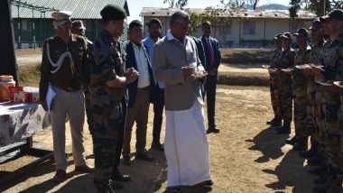 India News | Manipur Governor Interacts with Assam Rifles Troops