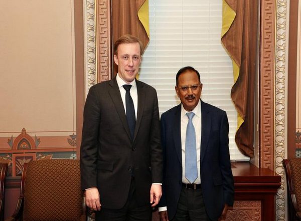 World News | US NSA Jake Sullivan Welcomes Ajit Doval at White House to Launch Next Milestone in US-India Strategic Partnership