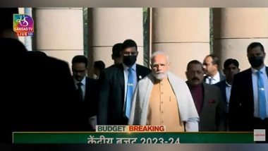 Business News | Budget 2023: Cabinet Meeting Held Ahead of Sitharaman's Speech